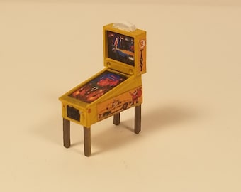 Taxi Pinball Machine Kit HO Scale 1/87