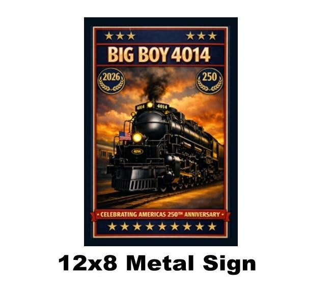 Commemorative Metal Sign 