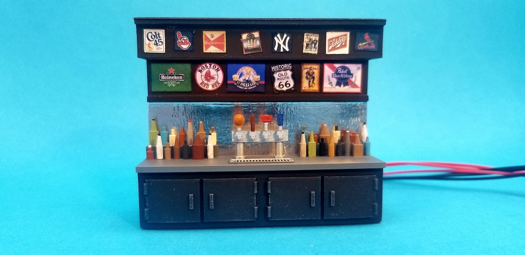 S Scale 1/64 Beer Tap Bar Kit - Etsy