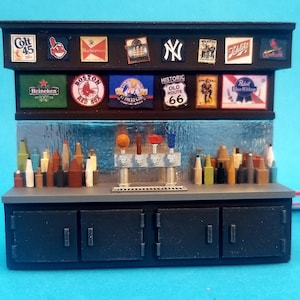 S Scale 1/64 Beer Tap Bar Kit