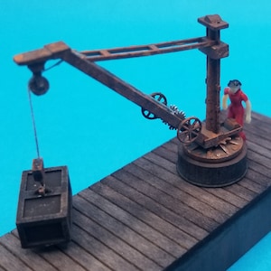 Pillar Crane Kit HO Scale 1/87