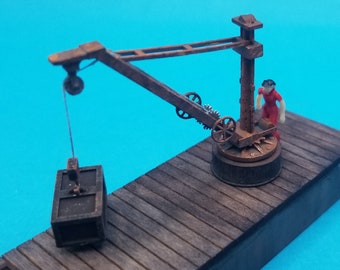 Pillar Crane Kit HO Scale 1/87