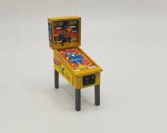 Kit de máquina de pinball em escala O (1/48): Star Trek / O Homem de Seis Milhões de Dólares