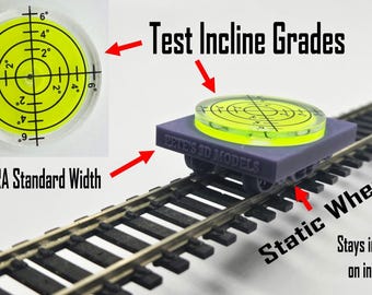 Incline Test Car HO Scale 1/87