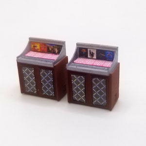 1970s Jukebox 2pk HO Scale 1/87 Kit