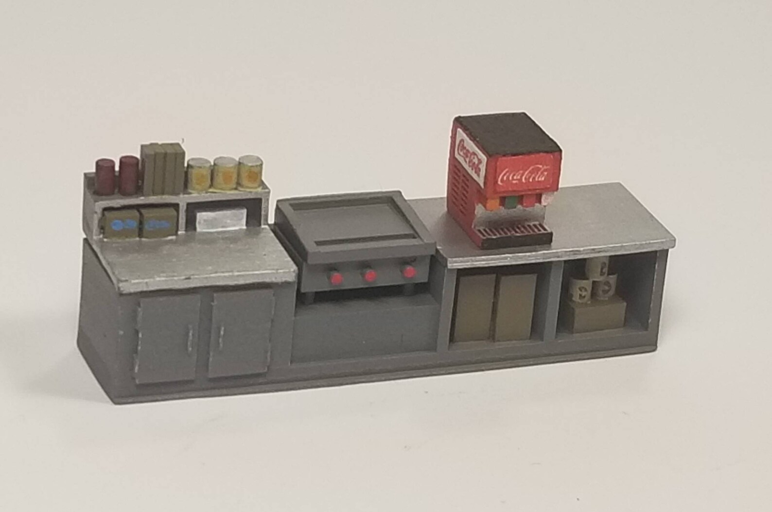 Diner Kitchen Counter HO Scale | Etsy