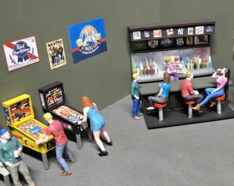 Individual Figures HO Scale 1/87 unpainted