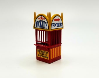 Carnival Ticket Booth HO Scale 1/87 Kit