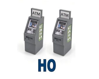 ATM Machine Kit 2pk HO Scale 1/87