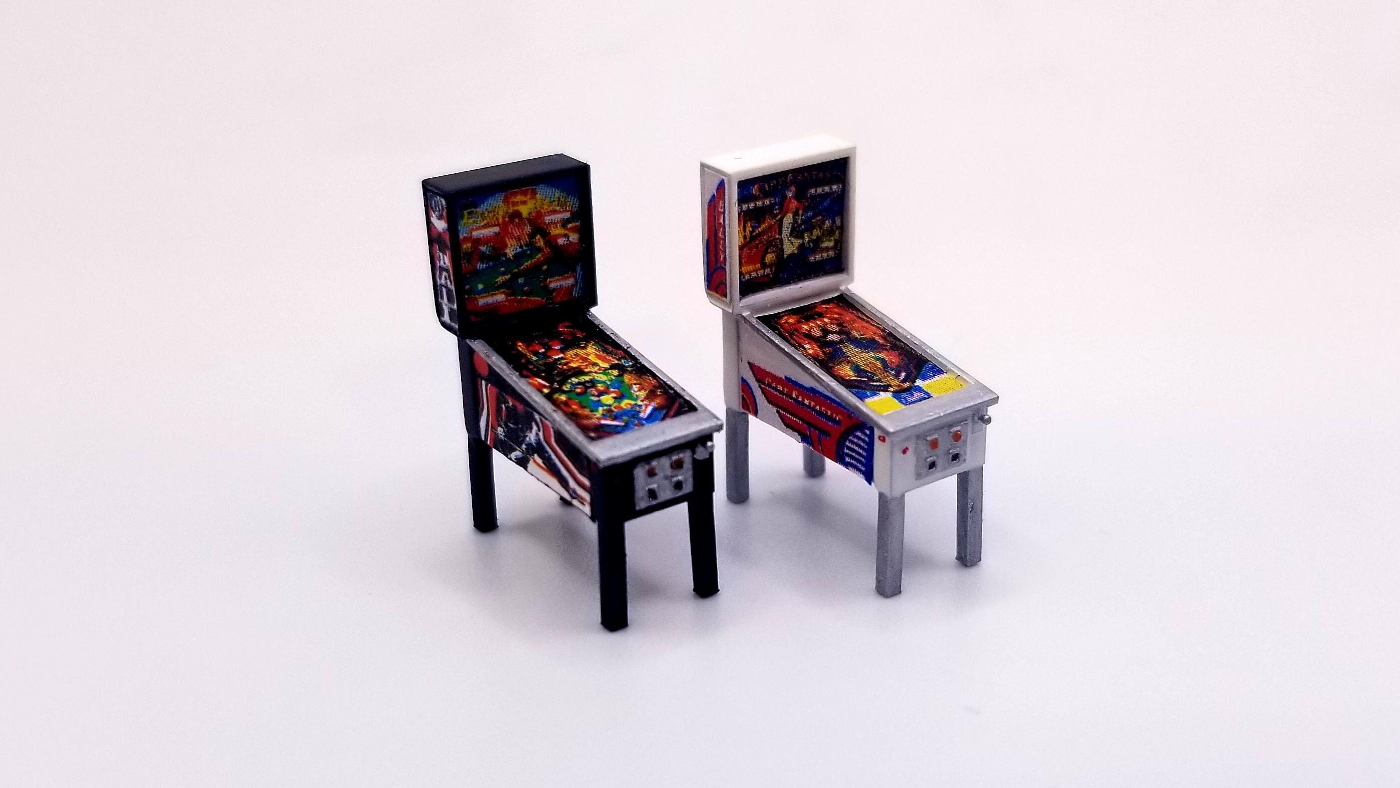 Miniatura Pinball Colecionável Cosmic Taito Escala 1/12 - EV