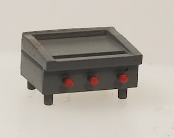 Restaurant Grill Kit HO Scale 1/87
