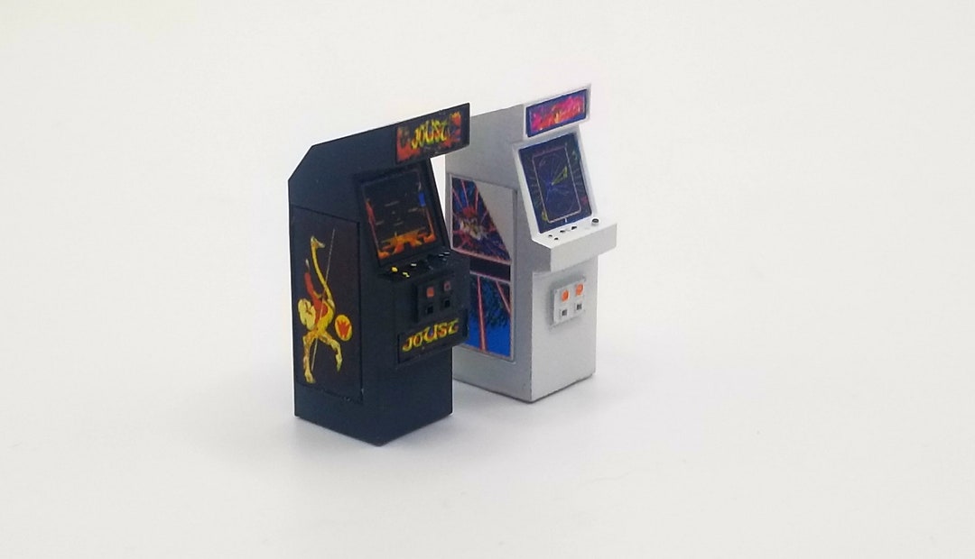 S 1/64 Kit 1980s Arcade Game 2pk Joust/tempest - Etsy