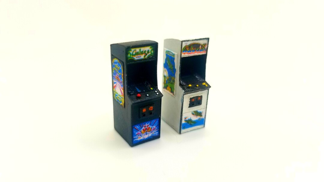1980s Arcade Game 2pk Galaga/galaxian HO 1/87 Kit - Etsy