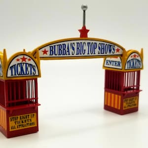 Carnival Entrance Gate HO Scale 1/87 Kit