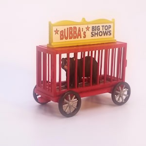 サーカスワゴン動物ケージキット HOスケール 1/87