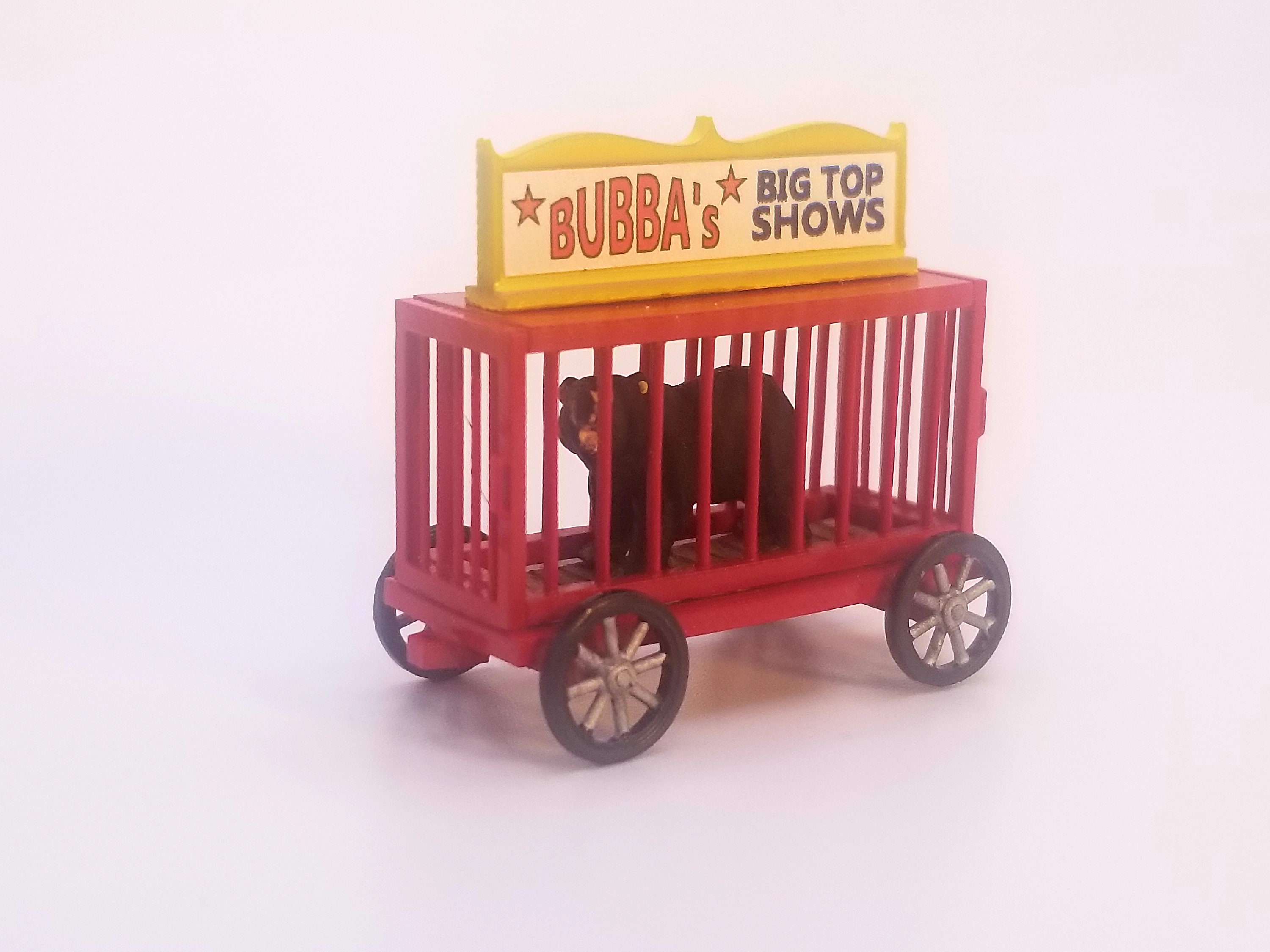 thumbnail image 2 of Add Vintage Charm: Royal American Shows Office Circus Wagon Kit - HO Scale (1:87) By Circus City Decals 2 of 6