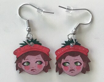 Boucles d’oreilles Strawberry Girls!