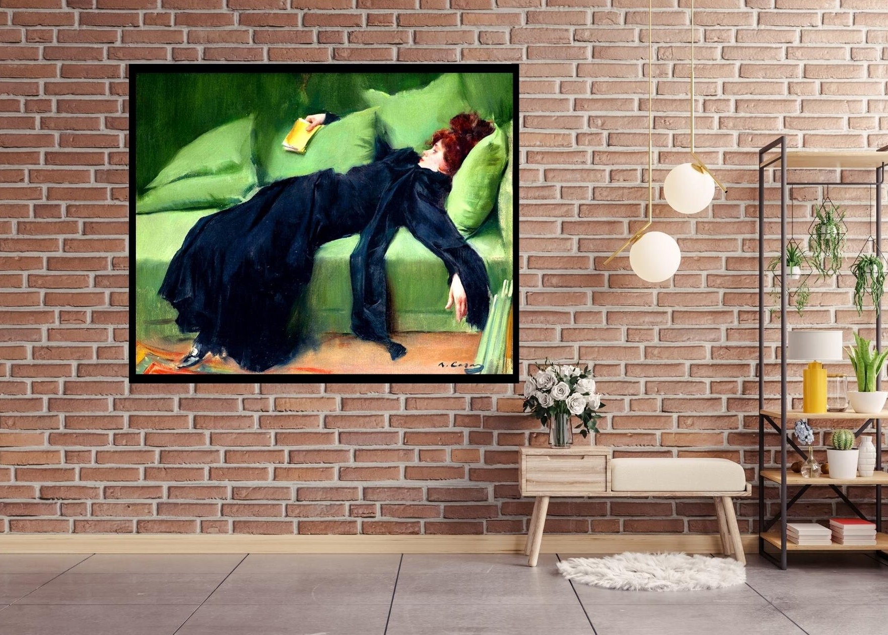 Decadent Young Woman After the Dance Art Print Set Digital Download ...
