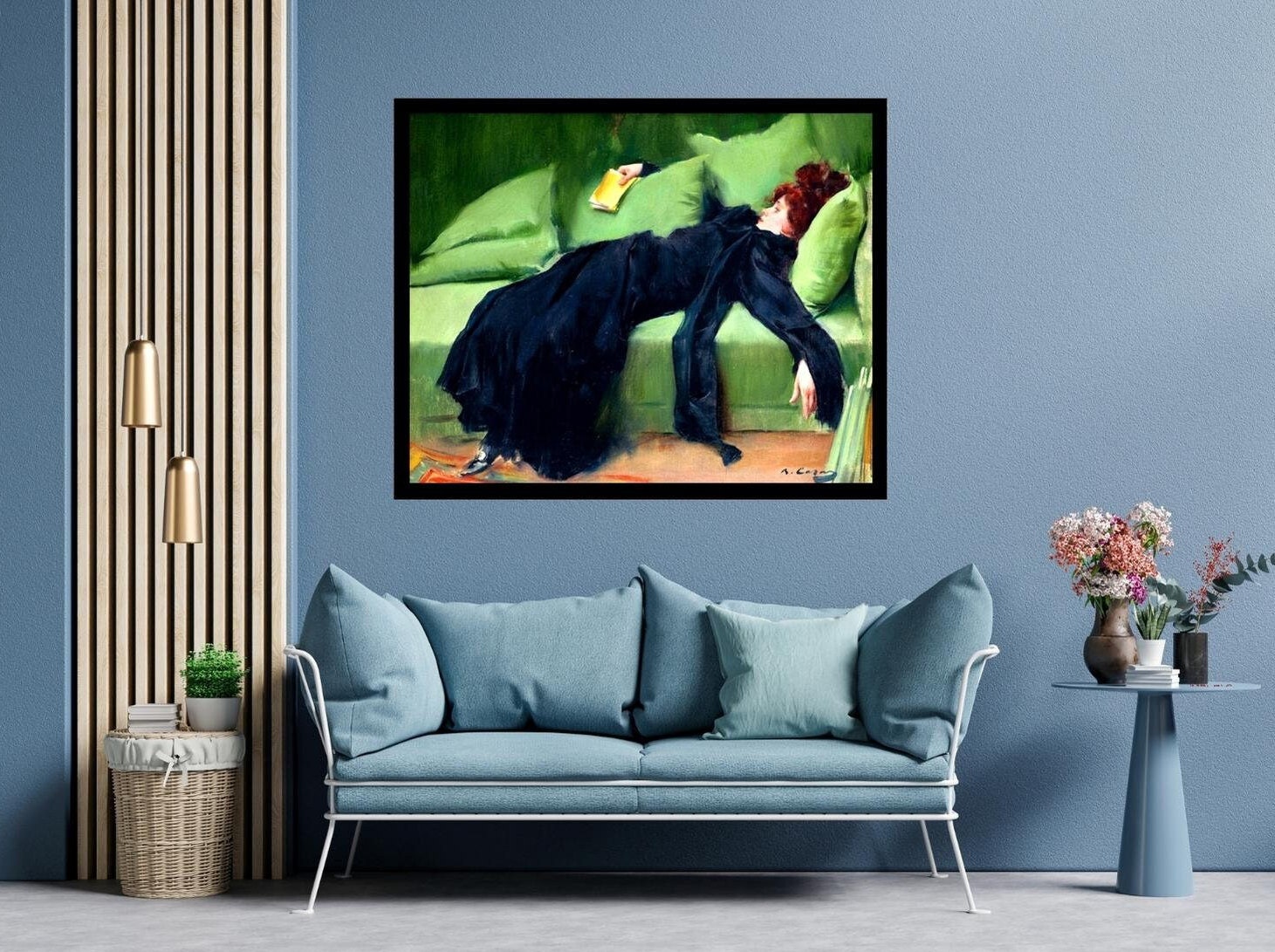 Decadent Young Woman After the Dance Art Print Set Digital Download ...