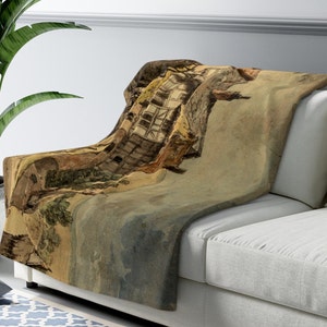 Cozy Sherpa Blanket Sherpa Throw Blanket Warm Fleece Blanket Christmas Gift Idea New Home Gift Home Decor Sofa Throw Blanket Sussex Village