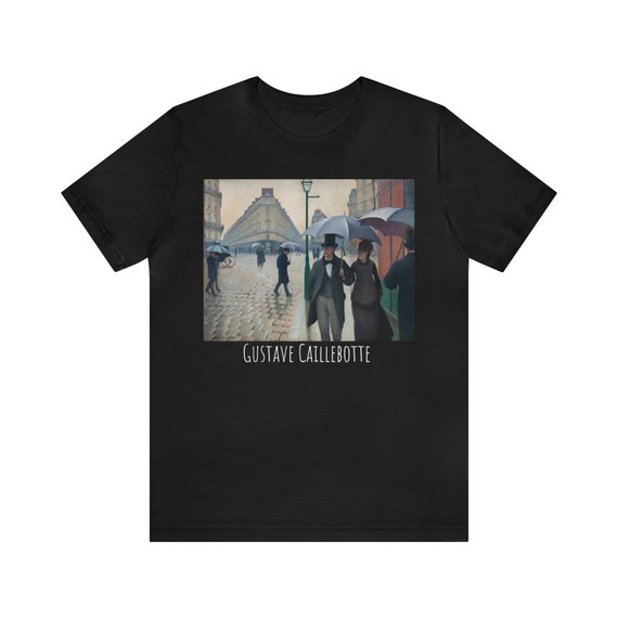 Rainy Day By Caillebotte Wearable Art T-Shirt Rainy Day By Caillebotte Wearable Art T-Shirt