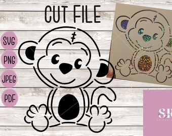 Free Free 283 38 Baby Monkey Svg SVG PNG EPS DXF File