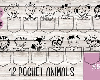 Download Pocket Animal Svg Etsy