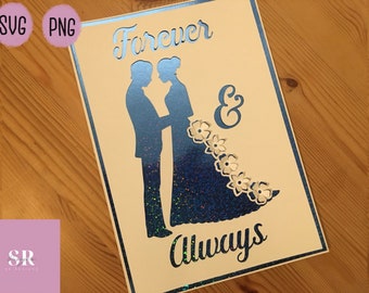 Download 3d Anniversary Card Svg Etsy
