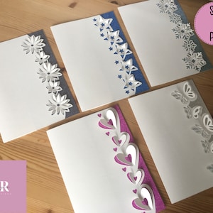 SVG: ‘pop up’/ 3D Card blank bundle. Card svg. Pop up flowers. 3d flowers. Pop up SVG. 3D card svg. Blank card svg. Cricut card. Card bundle