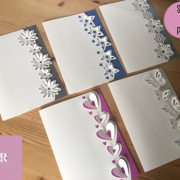 SVG: ‘pop up’/ 3D Card blank bundle. Card svg. Pop up flowers. 3d flowers. Pop up SVG. 3D card svg. Blank card svg. Cricut card. Card bundle