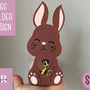 Rabbit Egg holder. Egg holder svg. Bunny Easter egg holder. Egg holder. Easter Bunny svg. Easter bunny egg holder. Rabbit egg holder.