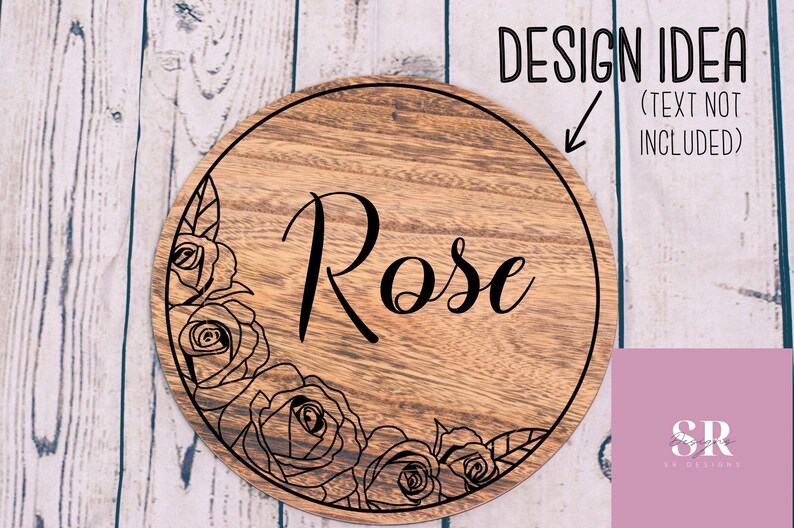 Download Floral Border Round Flower Frame Floral Monogram Frame Floral Wreath Frame Svg Cutting File Clip Art Art Collectibles