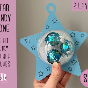 Christmas candy dome ornament svg. Chocolate holder svg. Christmas candy holder. Candy holder bundle. Christmas candy holder bundle