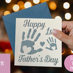 SVG: 1ª tarjeta del Día del Padre. Papi. Tarjeta del Día del Padre svg. Día del Padre. 1er Día del Padre. Tarjeta de papá. SVG/PNG
