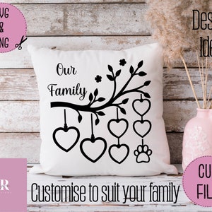 Stammbaum SVG. Digitaler Download. Vinyl Schneideplatte. Familienbaum svg. Baum svg.