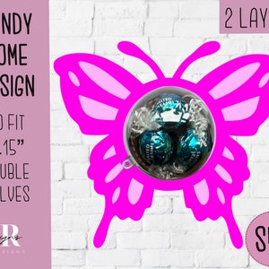 Dôme de bonbons papillon svg. Porte-chocolat svg. Porte-bonbons papillon. Dôme de bonbons papillon. Dôme de bonbons. Faveur du parti