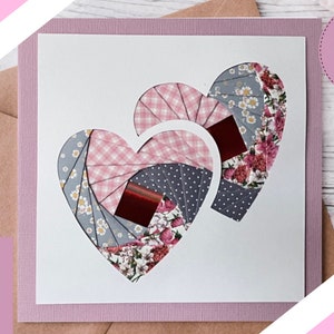 Heart Iris Folding Pattern Template PDF &amp; SVG. Iris Folding Pattern ...
