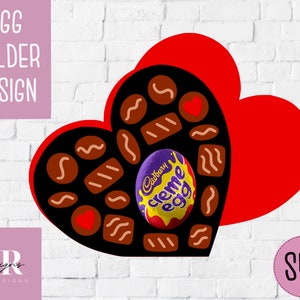 Porte-oeufs boîte de chocolat. Porte-oeufs en cœur. Porte-oeuf svg. Porte-oeufs en chocolat. Porte-oeufs.