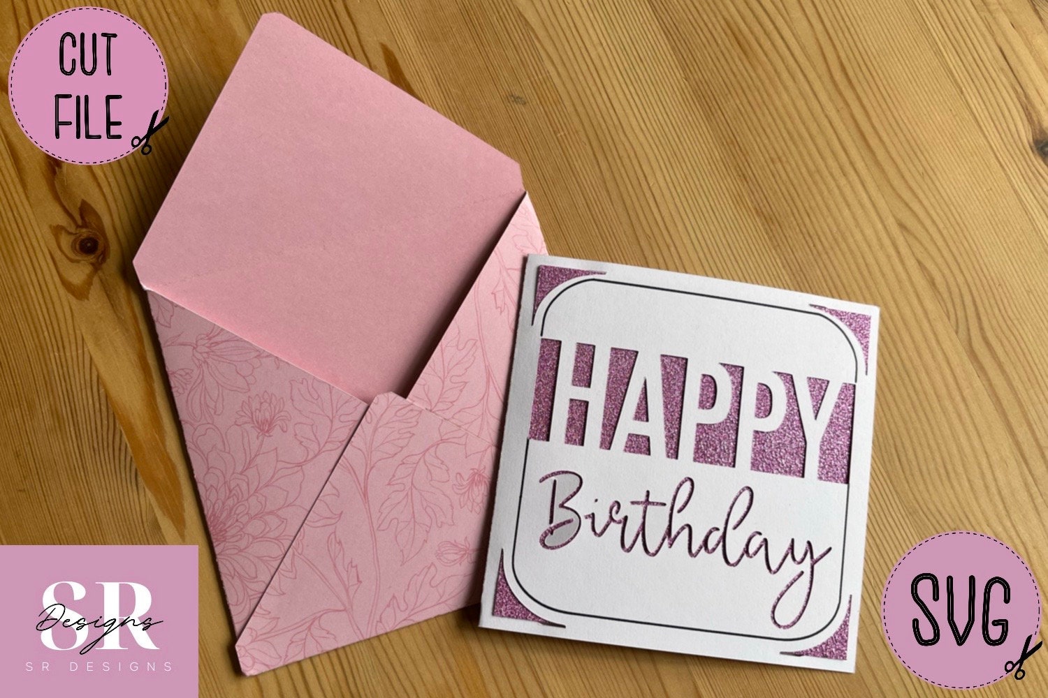 SVG Birthday Insert Card Bundle. Cricut S40 Insert Card. Etsy Australia