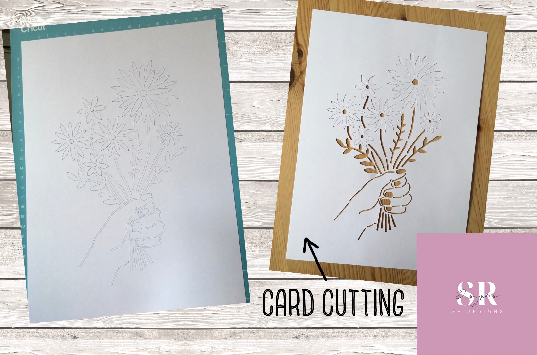 SVG: 3D Flower Bouquet. Digital Download. Paper Cutting. 3d - Etsy UK