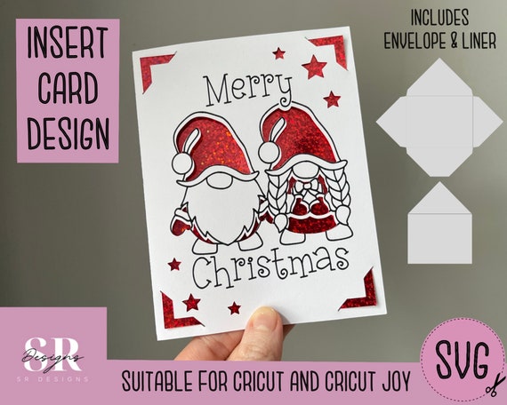 DIY Cricut Joy Christmas Cards 