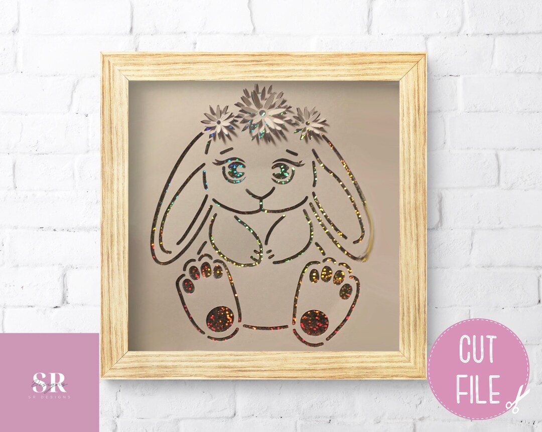 SVG: pop Up/ 3D Bunny Card Cut File. Easter Bunny Svg. - Etsy
