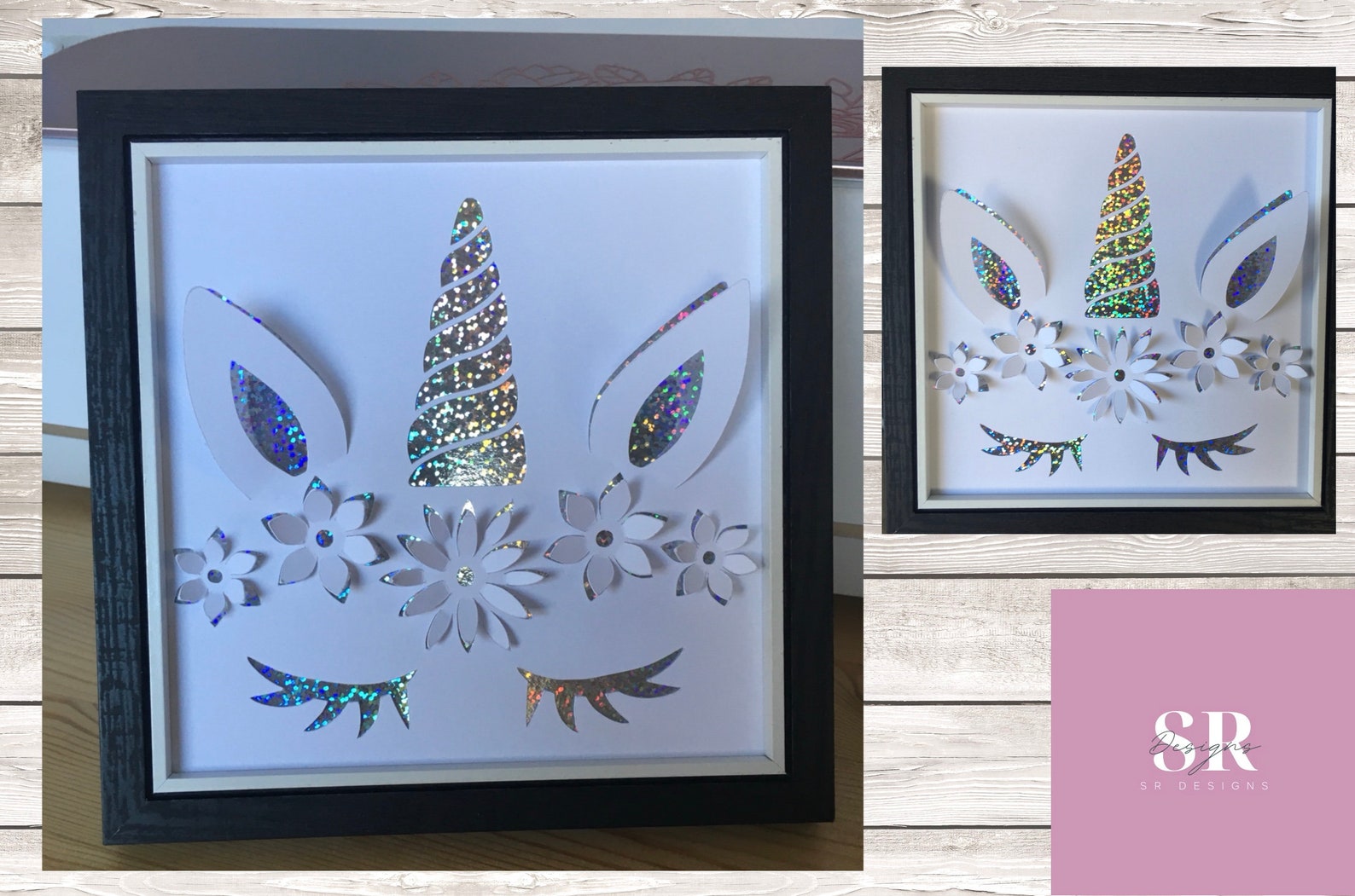 Download SVG: pop up/ 3D Floral Unicorn. Unicorn svg. 3d unicorn ...