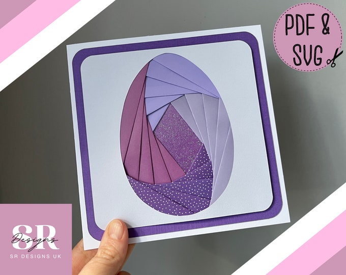 Cross Iris Folding Pattern PDF SVG | Beginner Iris Folding Pattern ...