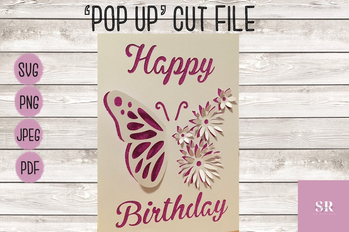 Free Free 206 Butterfly Svg Birthday SVG PNG EPS DXF File