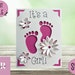 SVG: 3D It’s a Girl Insert Card. Cricut Joy Friendly. Draw and Cut Card ...