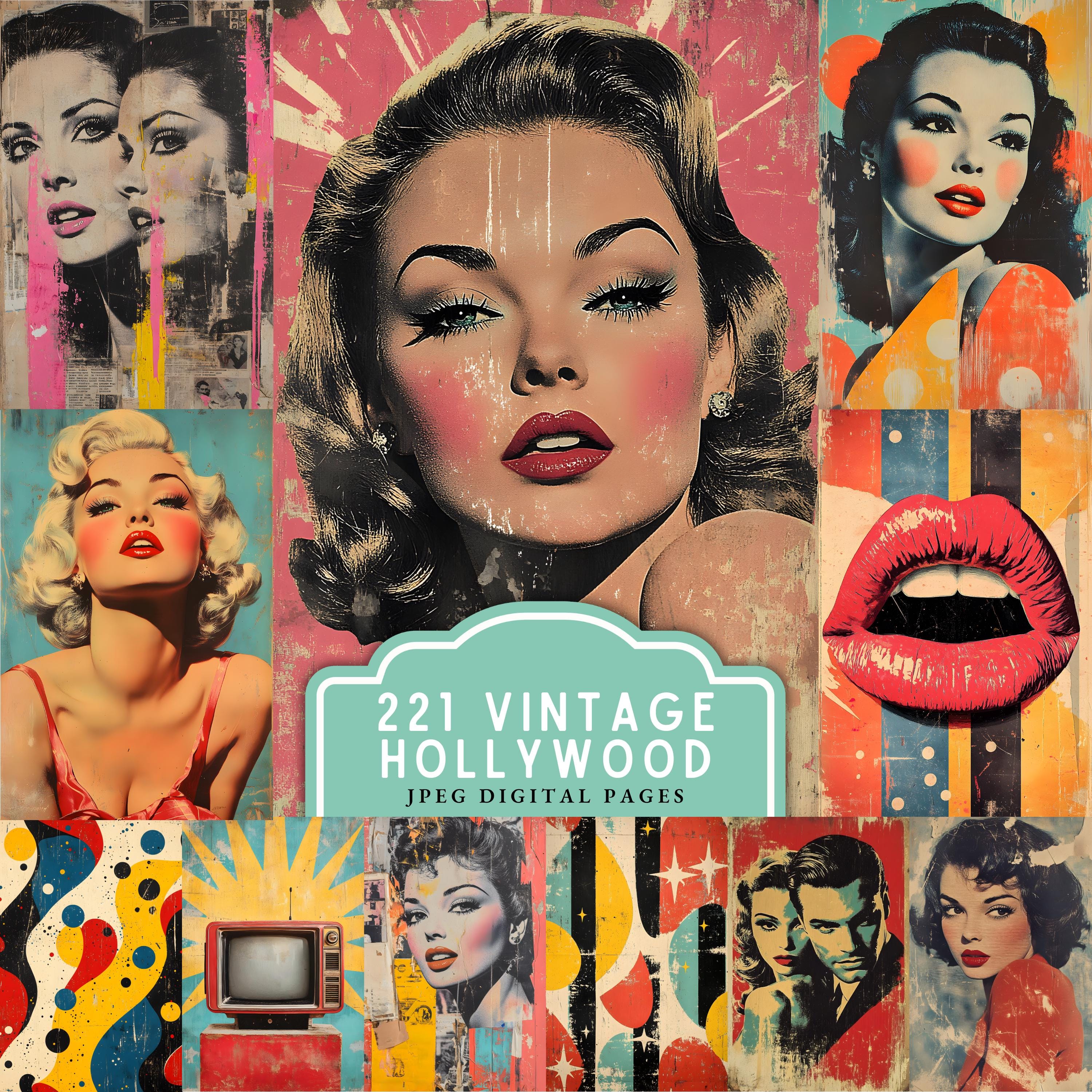 Posters of 50s Hollywood - Etsy UK