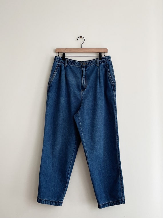Vintage 90s Liz Claiborne Pleated Dark 