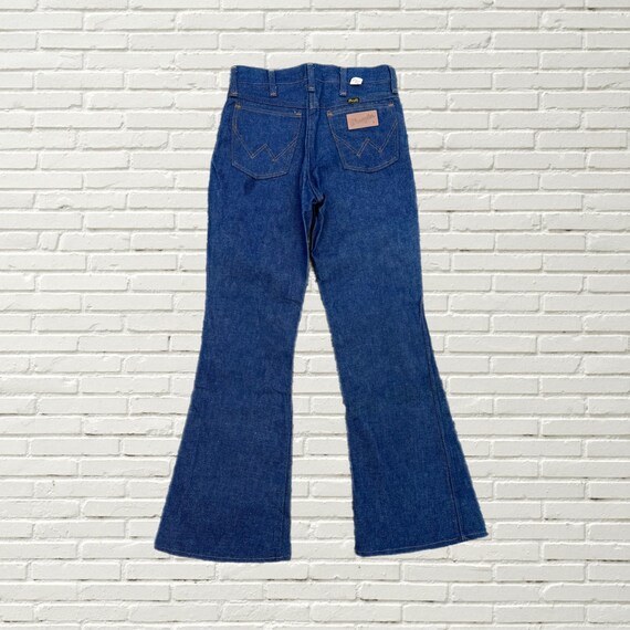 Jeans Wrangler Bell Bottom vintage des années 70 - jambe évasée taille  basse et moyenne DEADSTOCK TN-O. - Etsy France