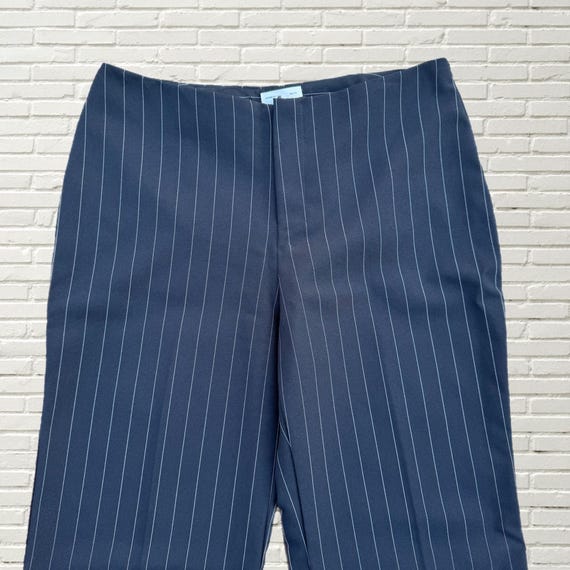 パンツ Stripe slacks 90's archive flare buggy Mens STRIPED RETRO FLARES White Black Bell Bottoms Hippie